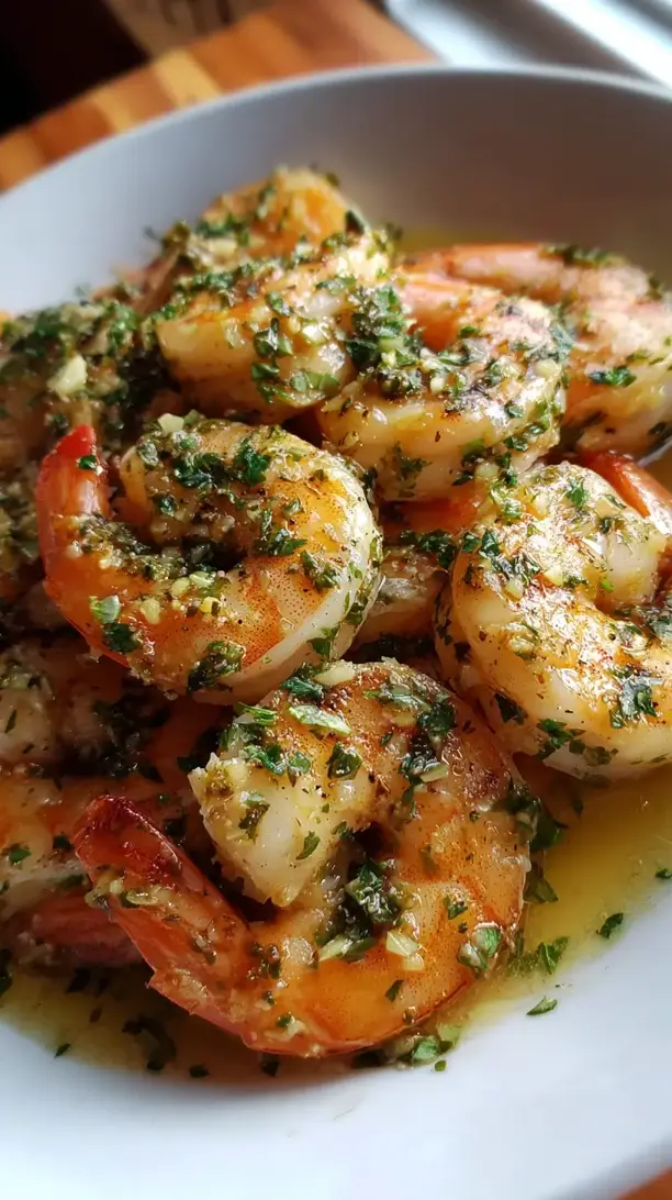 Garlic Lemon Butter Shrimp