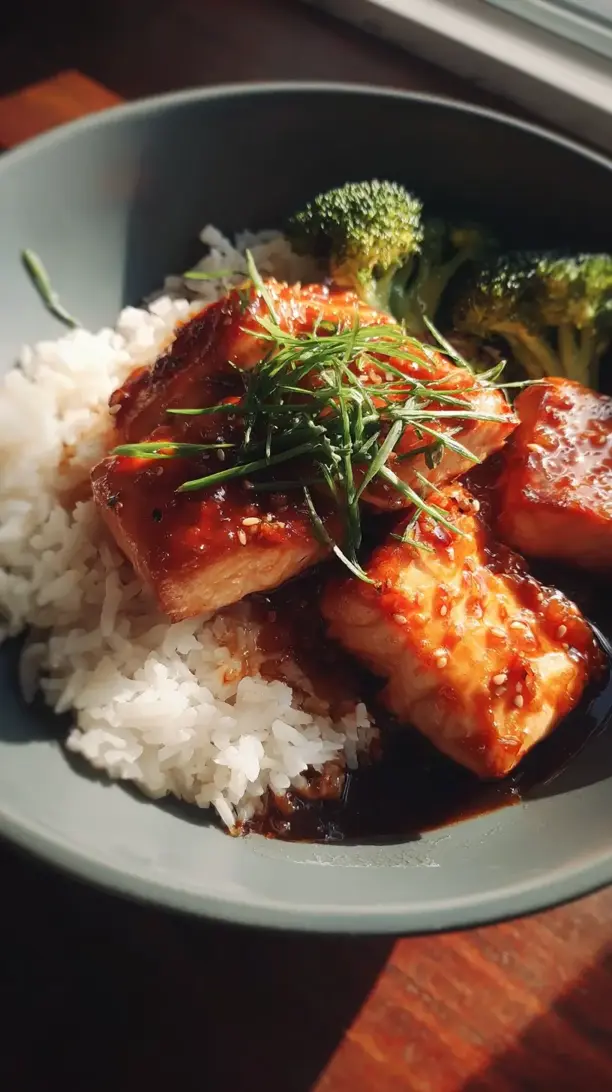 General Tso Salmon