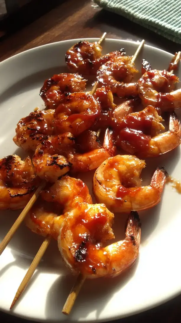 Grilled Bbq Shrimp