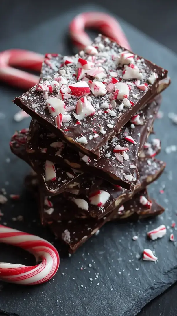 Healthy Peppermint Bark