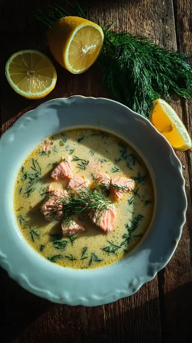 Healthy Salmon Soup