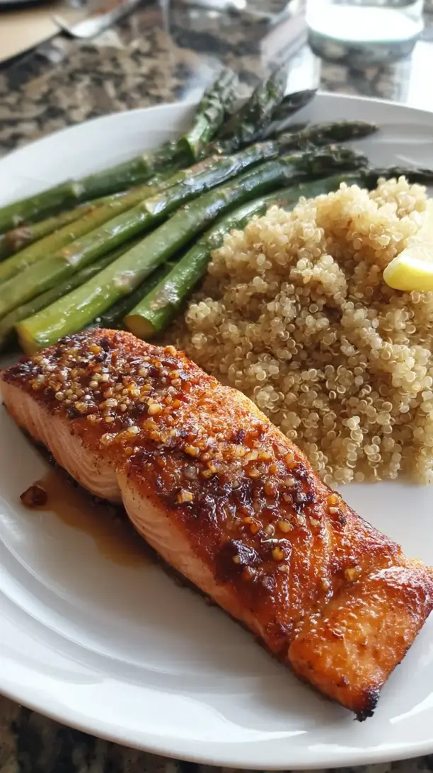 Heart Healthy Salmon Dinner