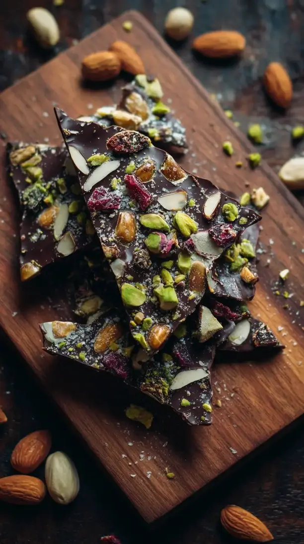 Holiday Fruit And Nut Bark