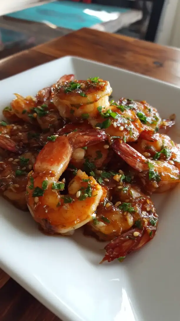 Honey Garlic Shrimp