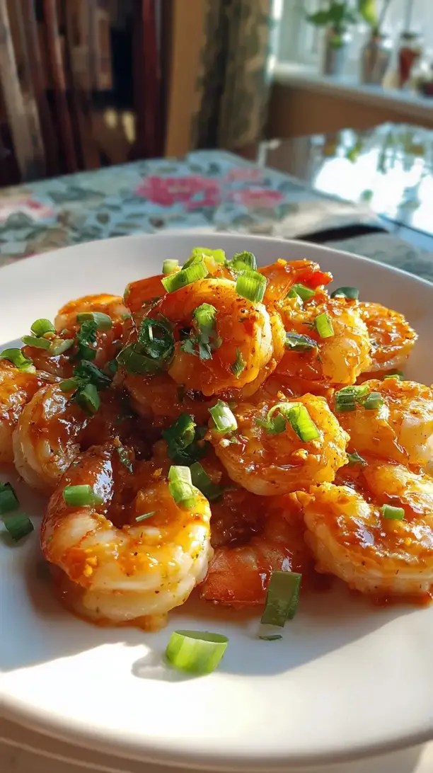 Honey Sriracha Shrimp