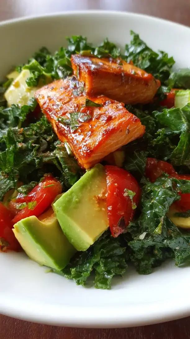Kale Salmon Salad