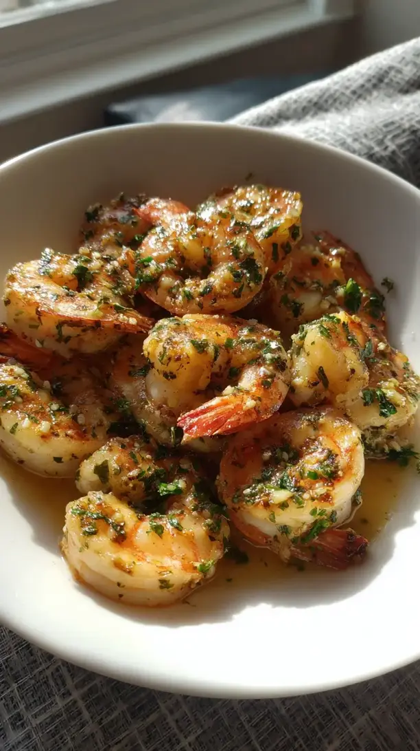 Keto Garlic Butter Shrimp