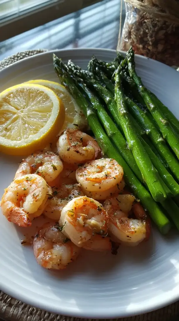 Keto Shrimp And Asparagus