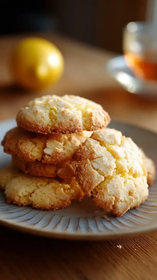 Lemon Almond Cookies