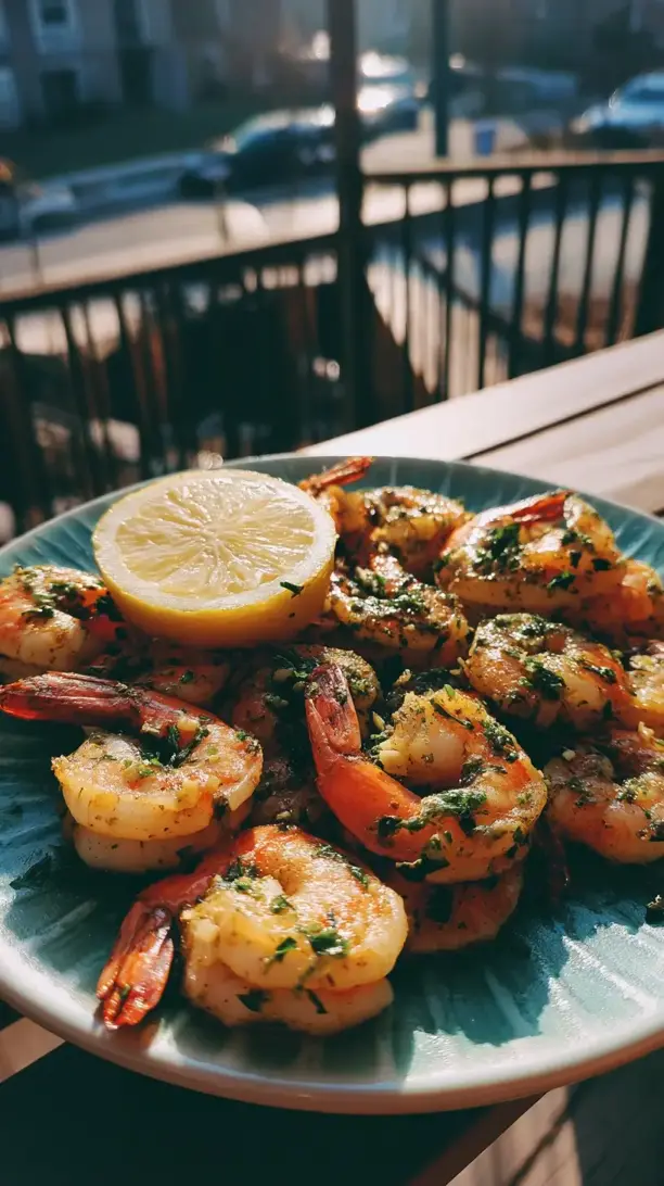 Lemon Herb Grilled Shrimp