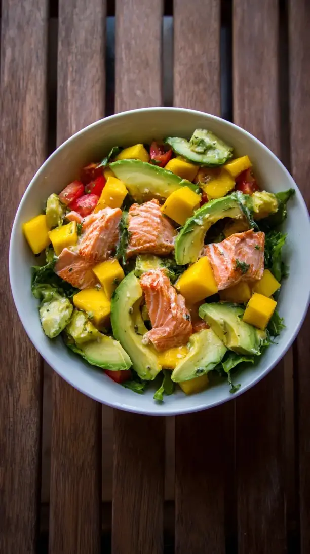 Mango Salmon Salad