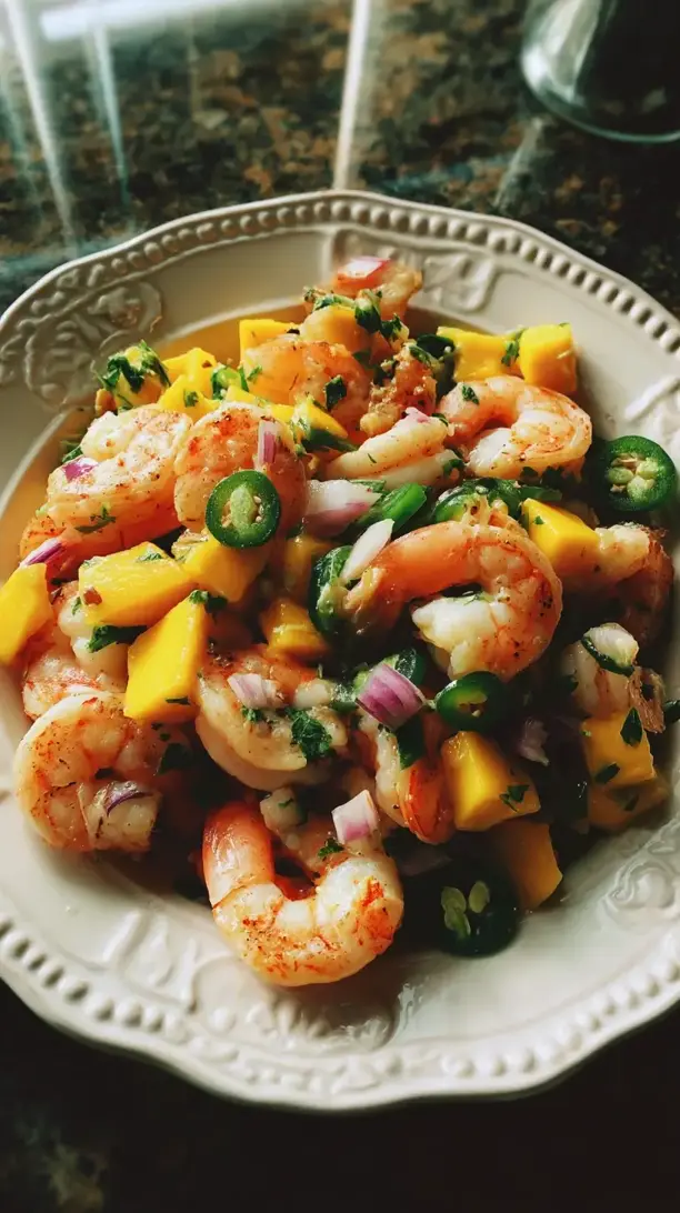 Mango Salsa Shrimp