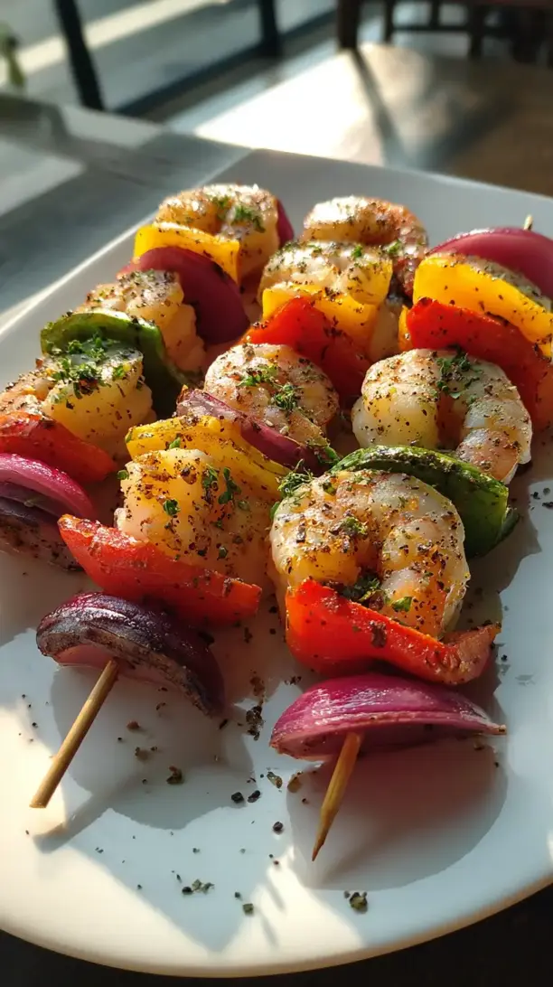 Mediterranean Shrimp Kabobs