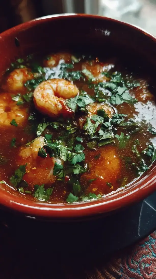 Mexican Shrimp Soup