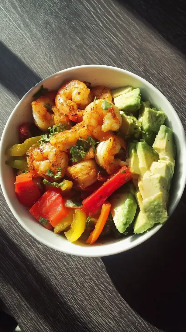 Paleo Shrimp Bowl