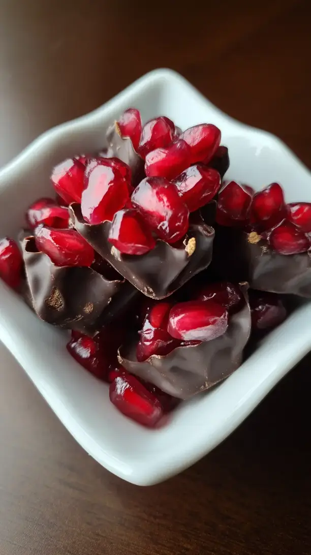 Pomegranate Dark Chocolate Clusters