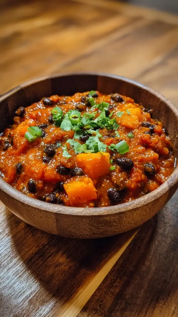 Pumpkin Black Bean Chili