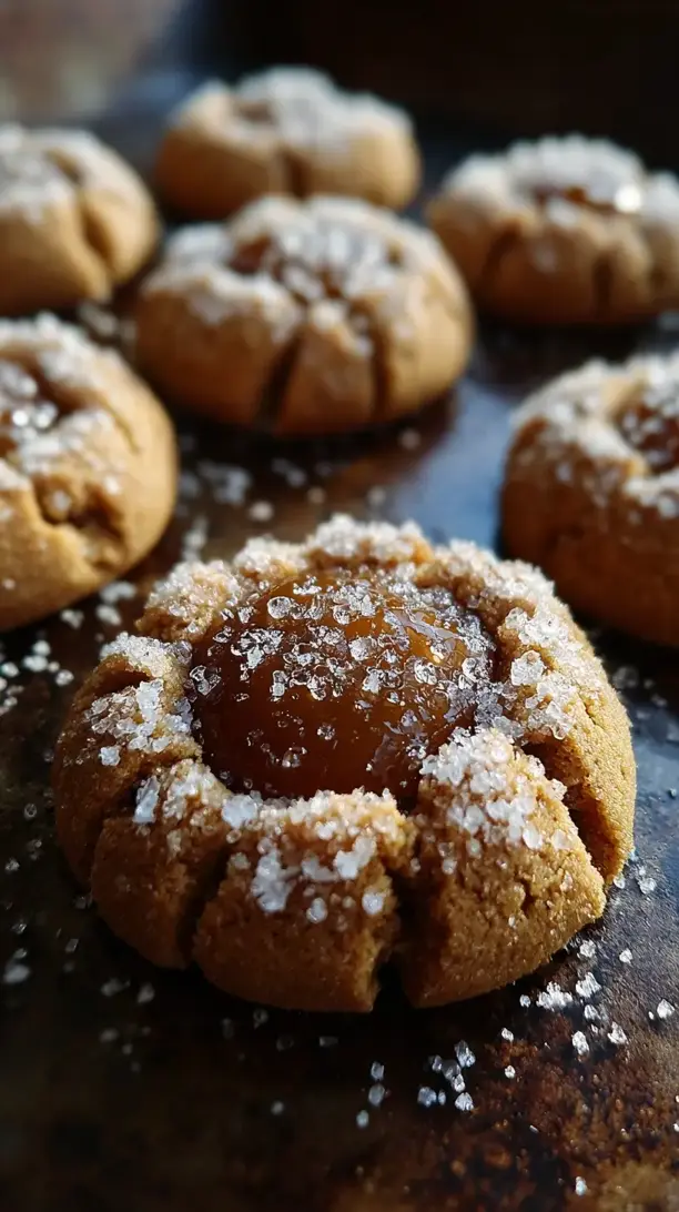 Pumpkin Pie Thumbprints