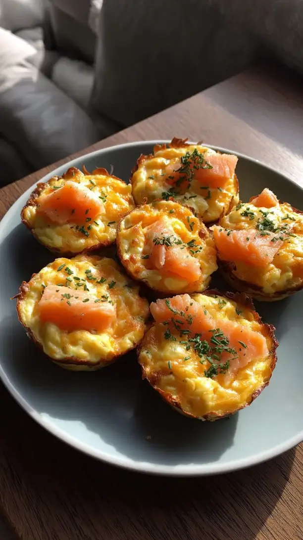 Salmon Egg Muffins