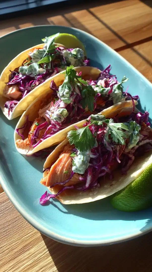 Salmon Fish Tacos