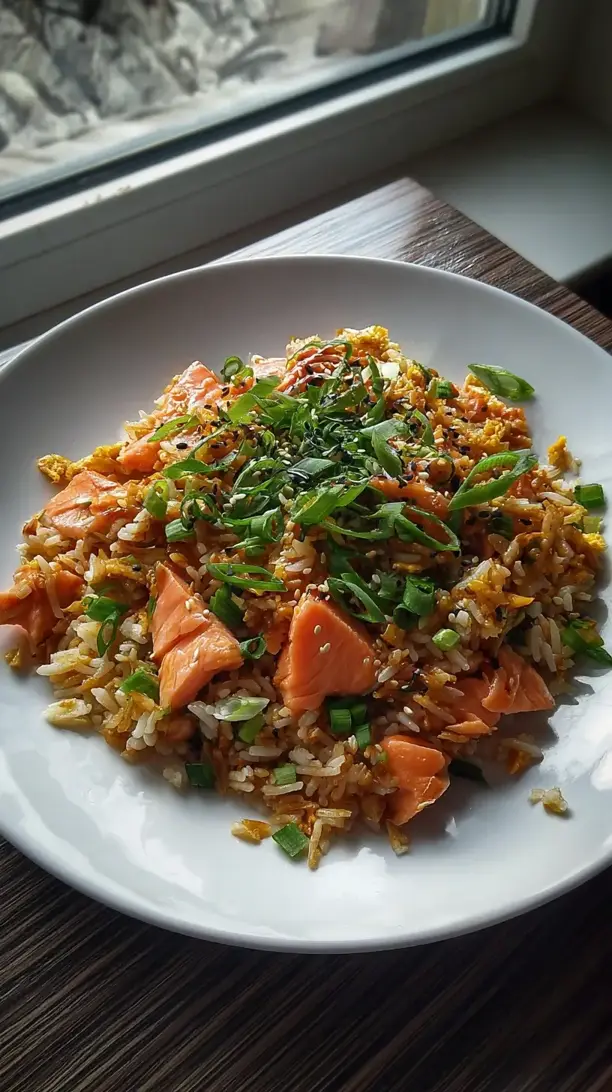 Salmon Fried Rice