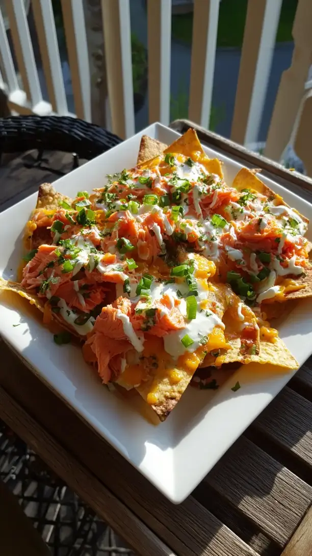Salmon Nachos