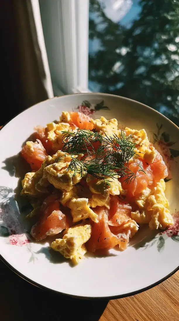 Salmon Scramble