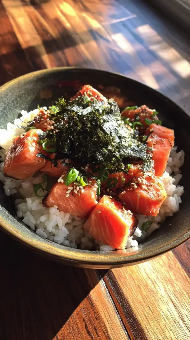 Salmon Sushi Bowls