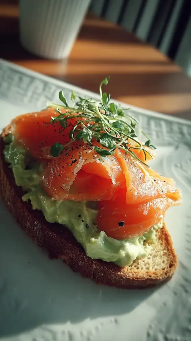 Salmon With Avocado Crema