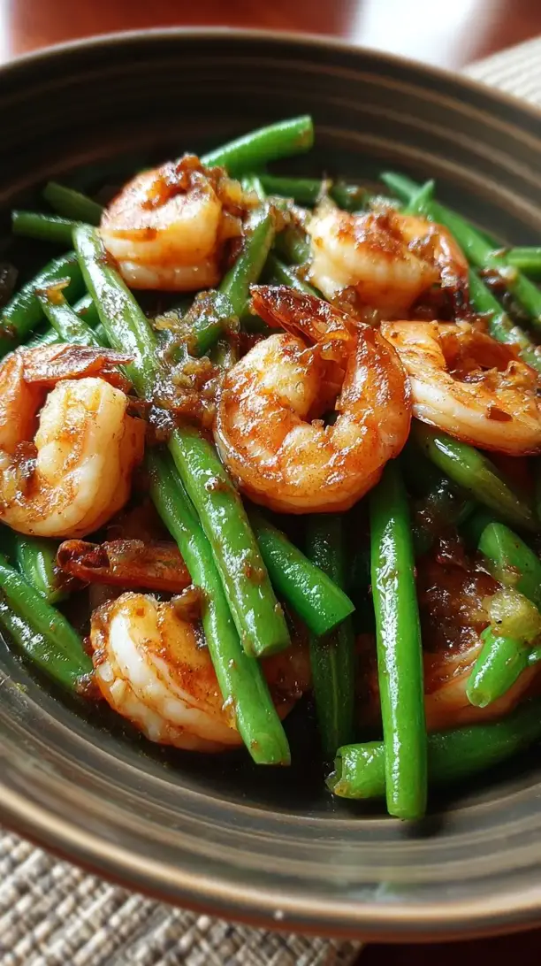 Shrimp And Green Beans