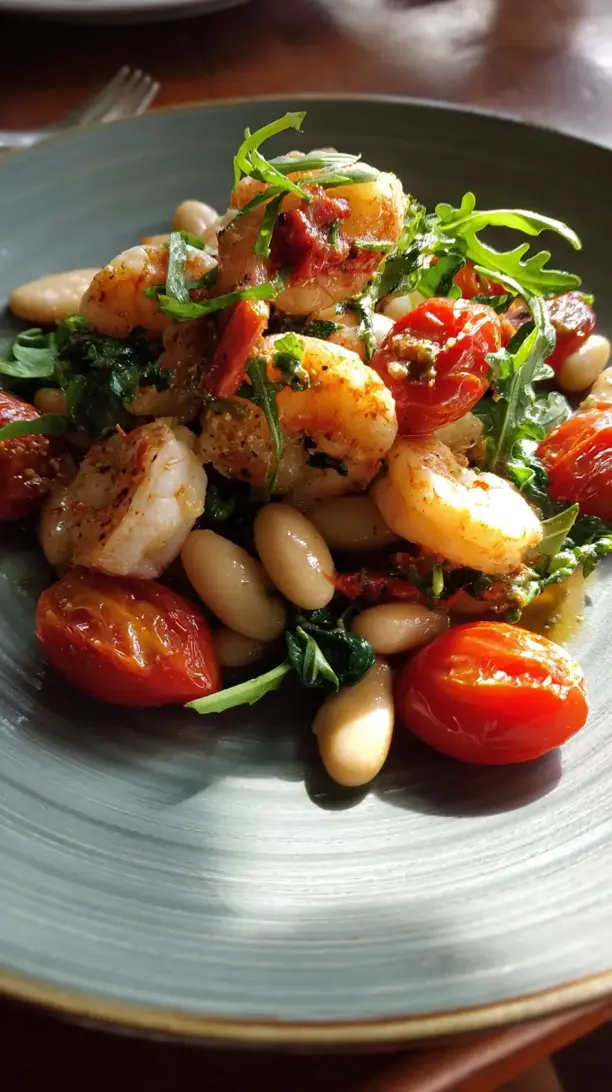Shrimp And White Bean Salad