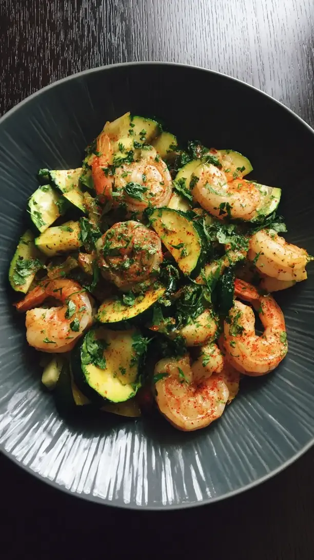 Shrimp And Zucchini