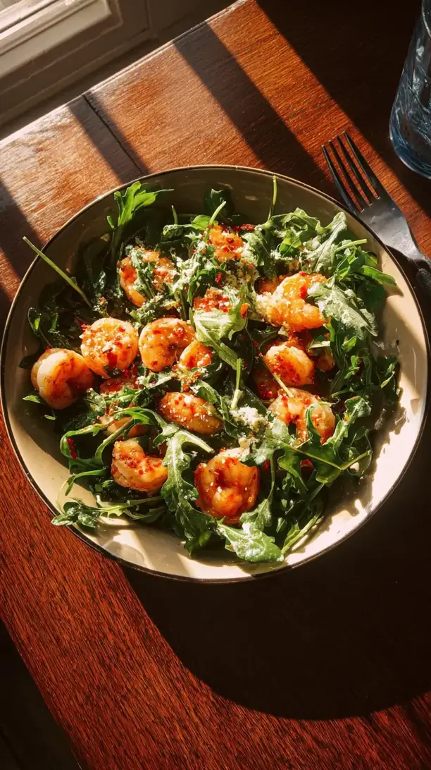 Shrimp Arugula Salad