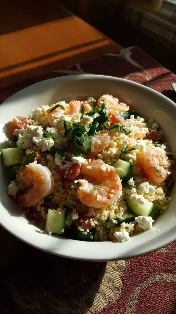 Shrimp Couscous Salad