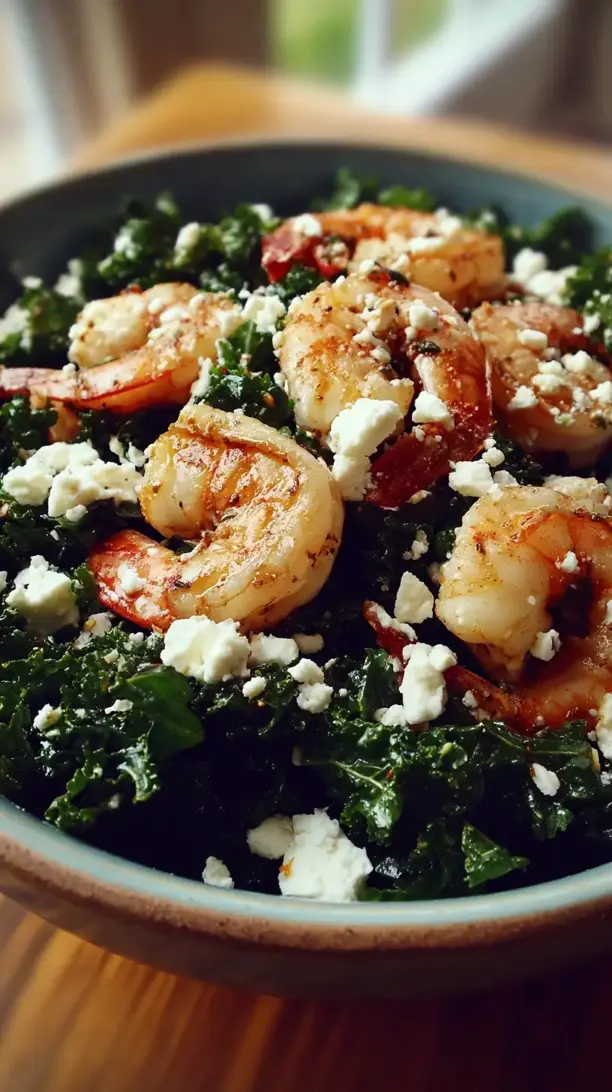 Shrimp Kale Salad