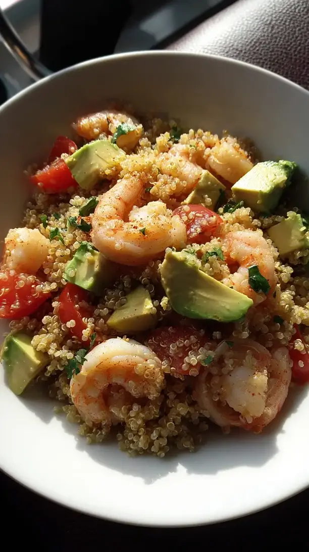 Shrimp Quinoa Salad