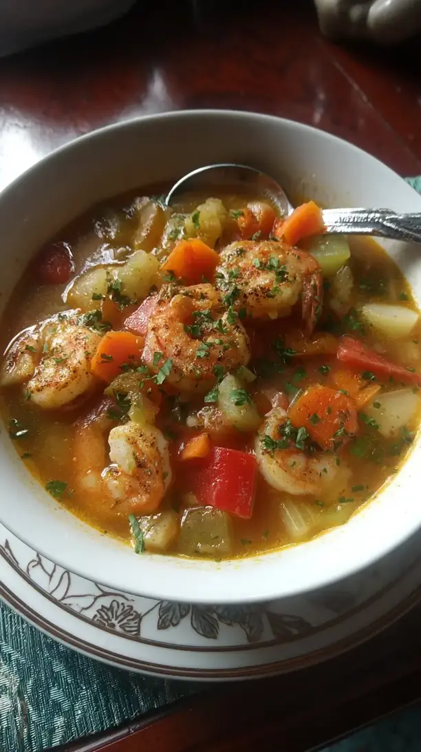 Shrimp Vegetable Soup