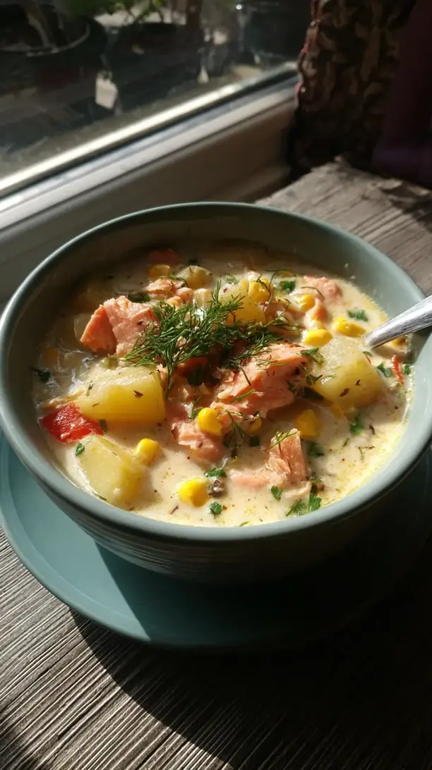 Smoked Salmon Chowder