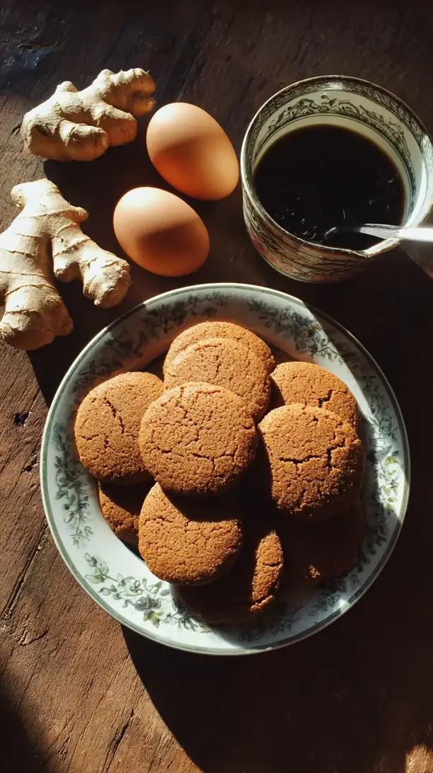 Spelt Flour Ginger Cookies
