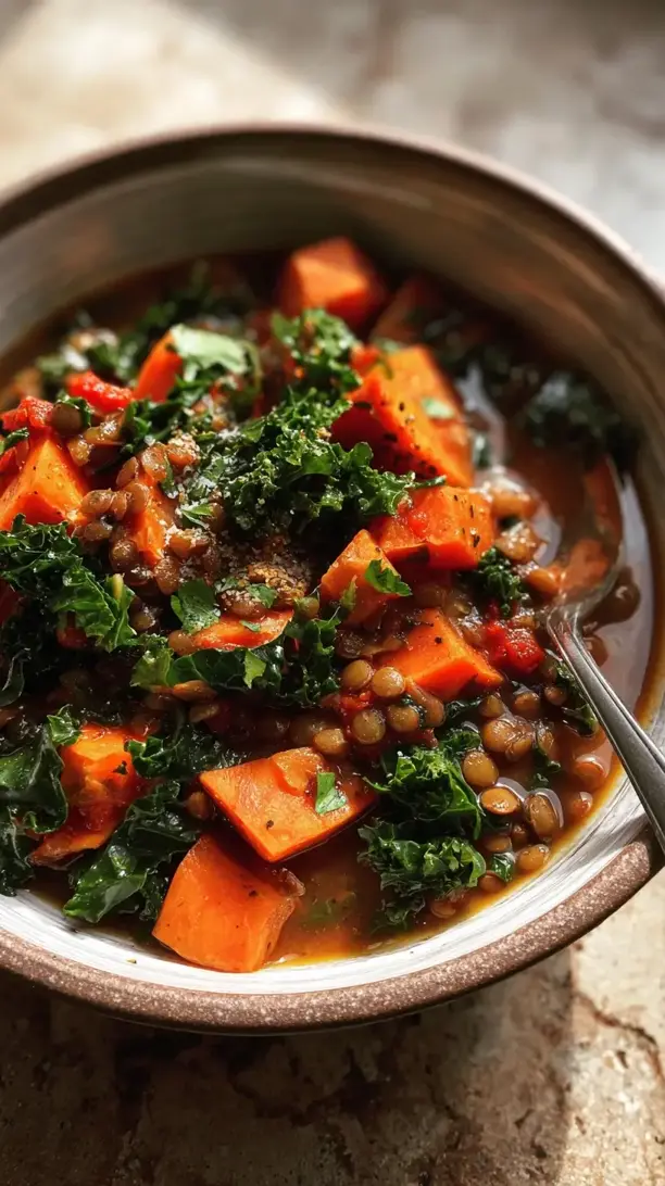Sweet Potato Lentil Stew