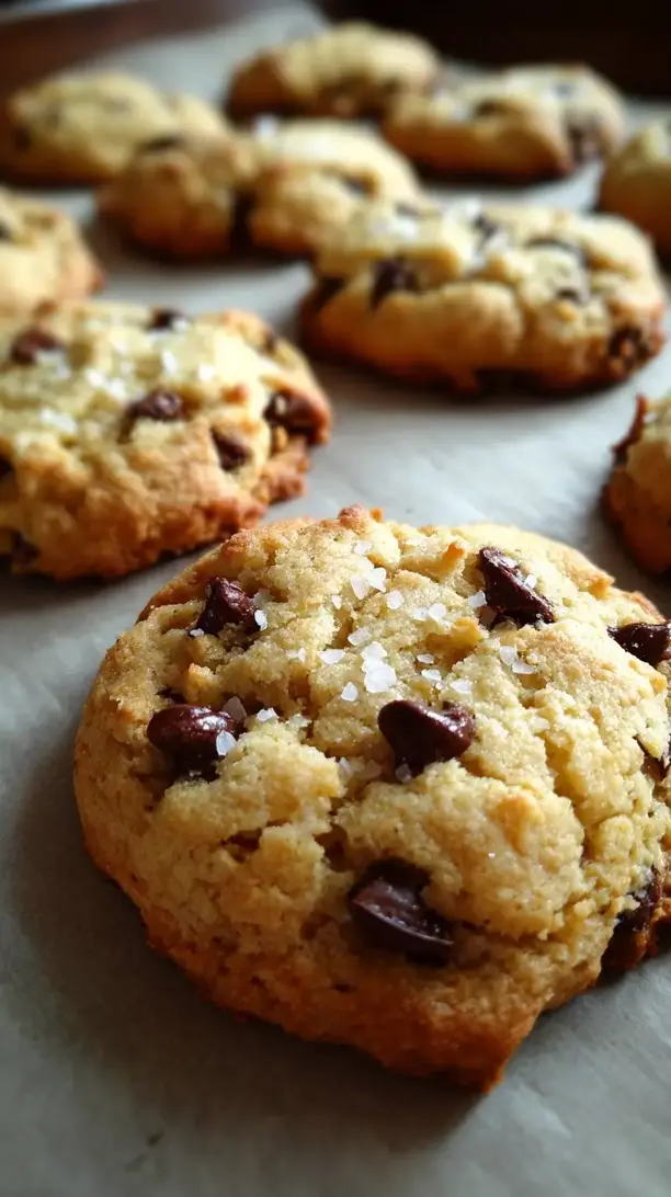Tahini Chocolate Chip Cookies