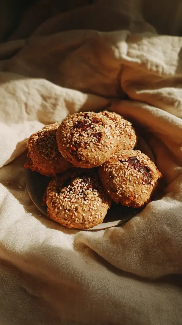 Tahini Date Cookies