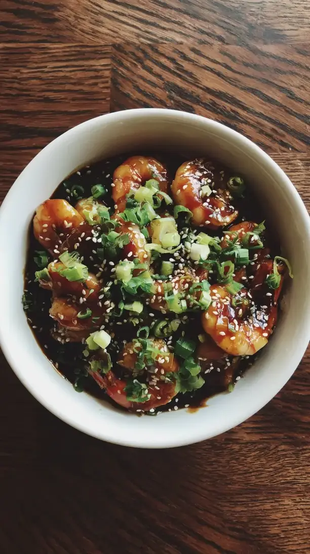Teriyaki Shrimp Bowl
