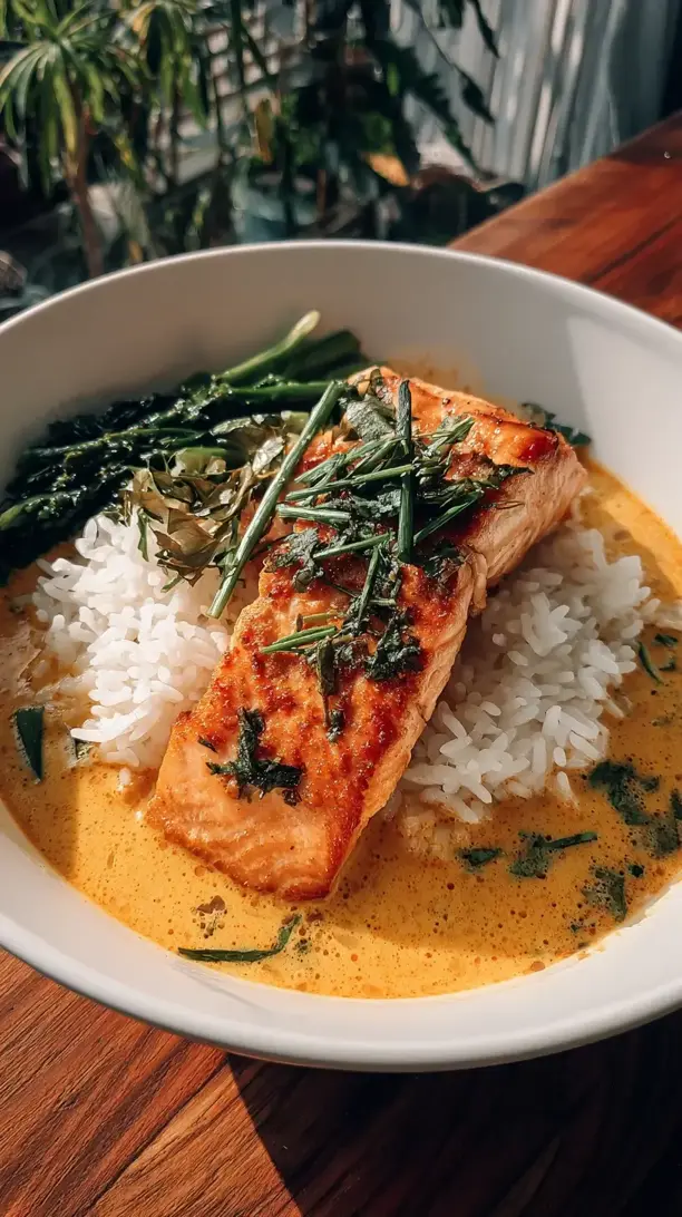 Thai Coconut Curry Salmon