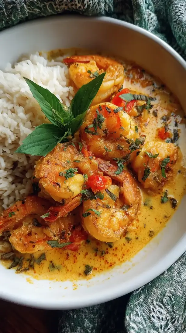 Thai Coconut Curry Shrimp