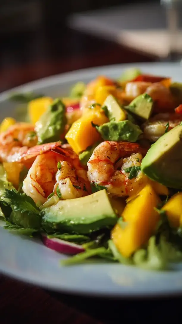 Tropical Shrimp Salad