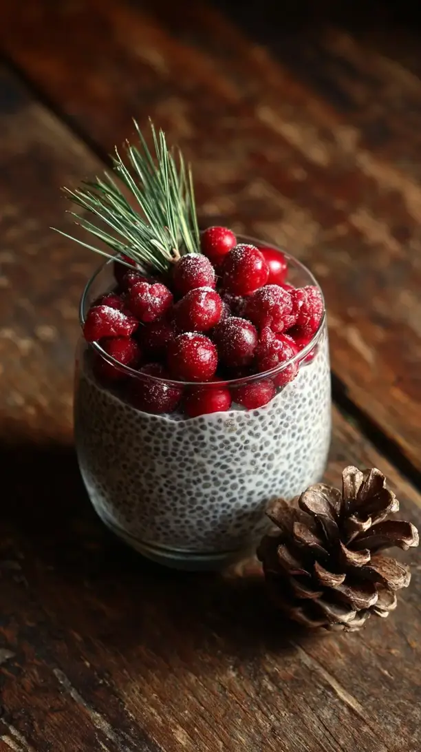 Vanilla Chia Holiday Pudding