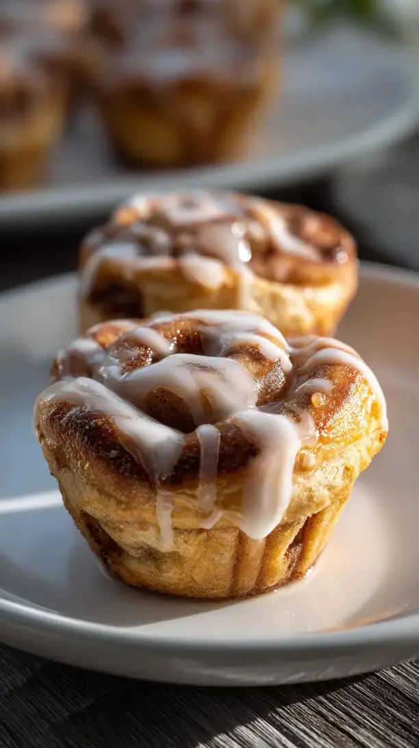 Vegan Cinnamon Roll Cups