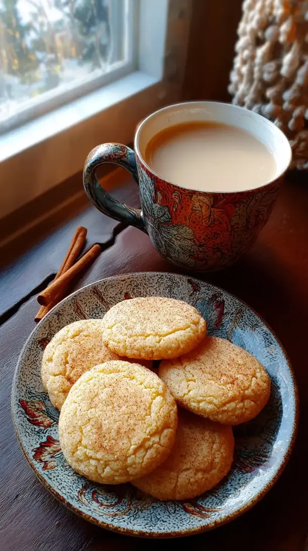 Vegan Eggnog Cookies