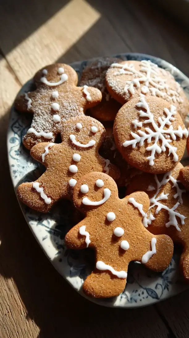 Vegan Gingerbread Cookies